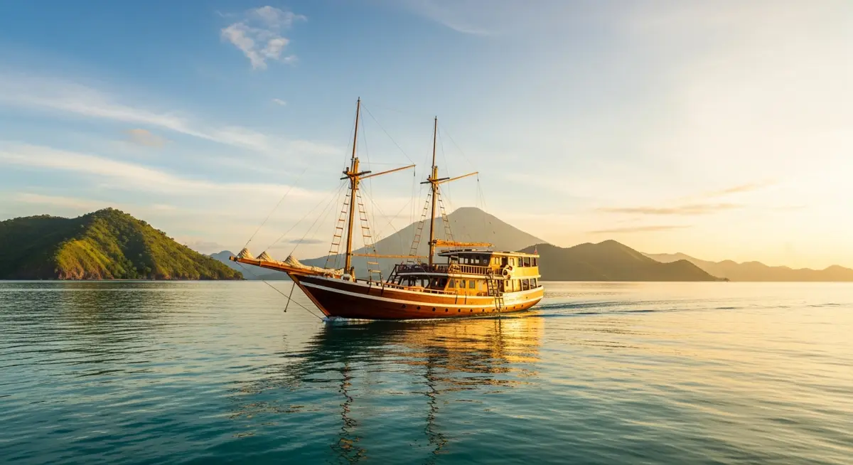 Lombok Liveaboard in Lombok — a traditional Indonesian phinisi sailing schooner
